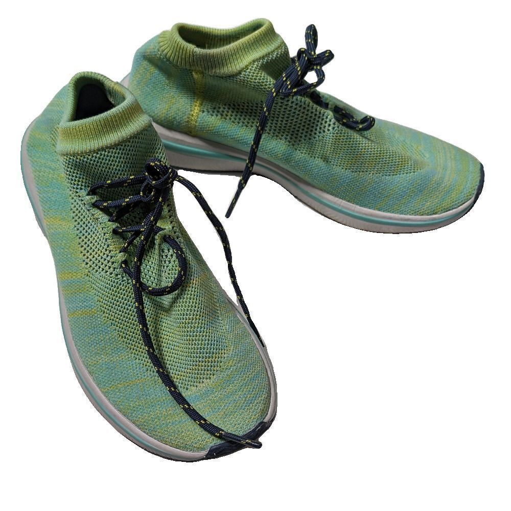 Columbia Chimera Athletic Shoe Knit Lace Up Green‎ Size 7.5